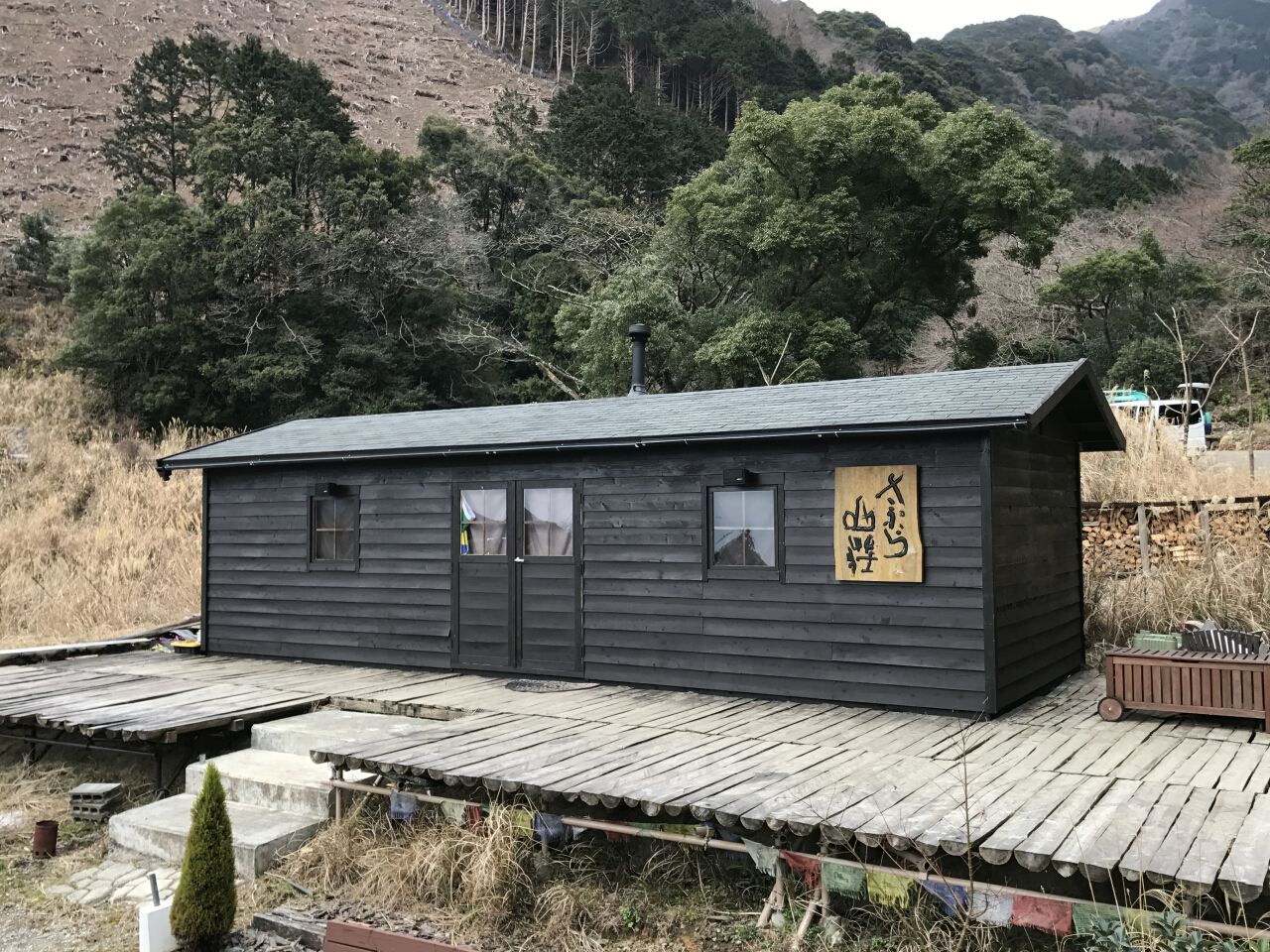 バイクガレージや小屋物置に。パネルハウス3699